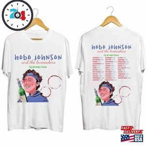Hobo Johnson Drinks Tour  Shirt Fan T-Shirt  2 Sided